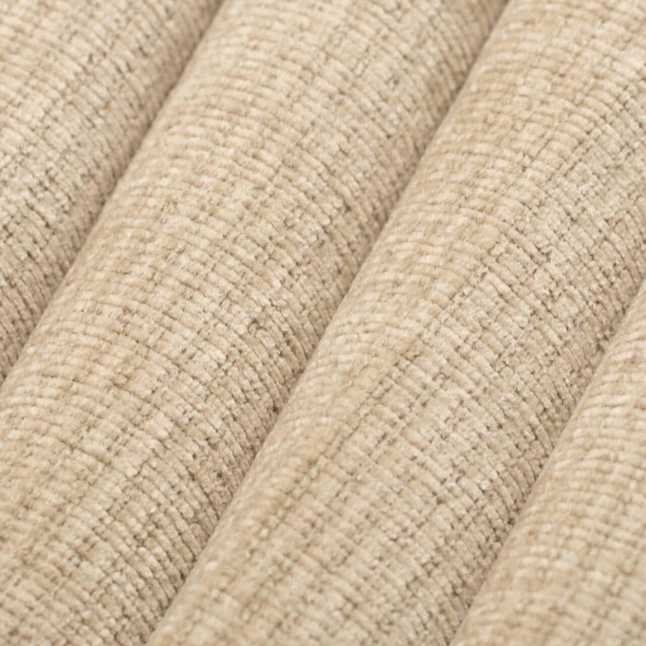 Natural Chenille Textured Upholstery Fabric by The Yard - SKU: Pruitt Putty